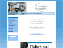 Tablet Screenshot of christen-in-refrath.de